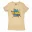 Naa Romba Bisyy Women's T-Shirt in Solid Banana Cream Color